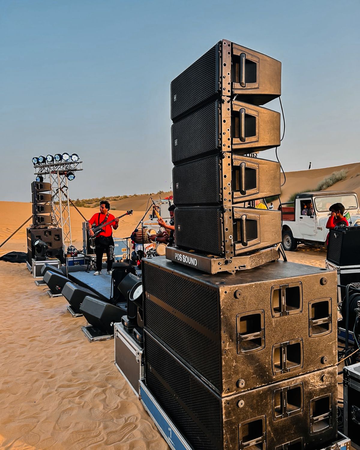 Live Band Sound Setup